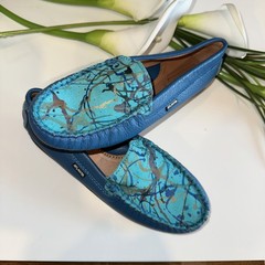 Atlanta Moccasins Unisex Leather Shoes in Portugal Size 34