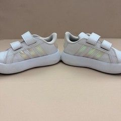Adidas Cloudfoam Bubble Comfy White Toddler Children’s Kids Sneaker Shoes 8K