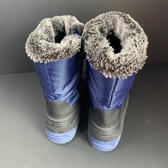 Nova Mountain Blue Black Thinsulate Kids Snow Boots Size 4