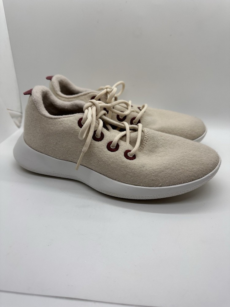 Allbirds Wool Runners Beige Cream Sneakers Youth Y3 US 3 Merino