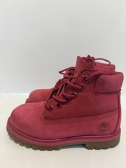 Timberland Waterproof Boots Premium Red Mono Size 10 Children. Clean Condition