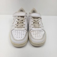 Nike Court Borough Low 2 Triple White Shoes BQ5451-100 YOUTH US Size 3Y