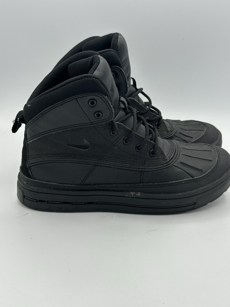 Nike ACG Boots High Woodside Unisex Shoes Size 6Y Black 524872-004