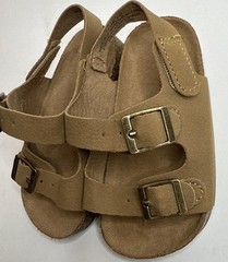 Old Navy Birk Double Buckle Heel Strap Sandals Toddler Size 11.5 12-18 Mo Unisex