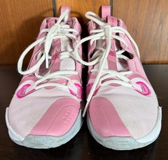 Nike Air Zoom Crossover 2 Elemental Pink Youth Girls Sz 5.5Y Basketball EUC