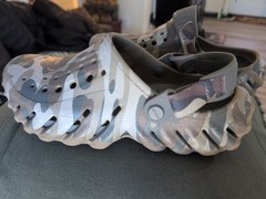 Crocs Echo Camo Redux Clog Junior Size 6