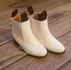 Charro Boots Colors White, Beige or Black Boots, Finest Leather, Mariachi Boots
