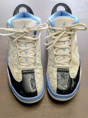 Jordan Dub Zero GS Legend Blue White Laser Black DV1360-114 Size 5Y Women 6.5