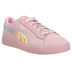 PUMA X L.O.L. Surprise! Suede Kitty Queen Metallic Lace Up Toddler Girls Size