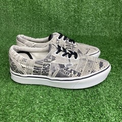 VANS – Harry Potter ComfyCush Era Newspaper Print Shoes – Size 4 Kids