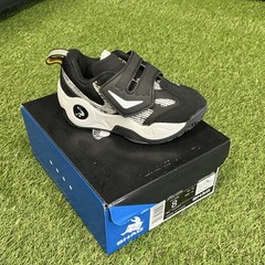 SHAQ RAQ LOW Black White Hook & Loop Unisex Kids Athletic Shoes US 8