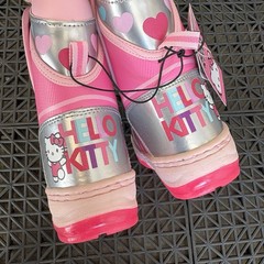 NEW Hello Kitty Snow Boots – Light Up Waterproof Insulated Toddler Kids Size 9C