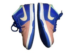 Size 4.5y(6wmns)Nike Dunk Low Retro TD Salmon Toe Hyper Royal Sandrift Pre-owned