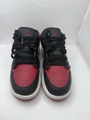 Nike Air Jordan 1 Low Alternate Bred Black Gym Red-White (553560 066) Size 5Y