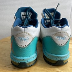 Jordan Flight Origin 2 White Teal 4Y Kids Youth Fits Women 5.5 Sneakers 2014