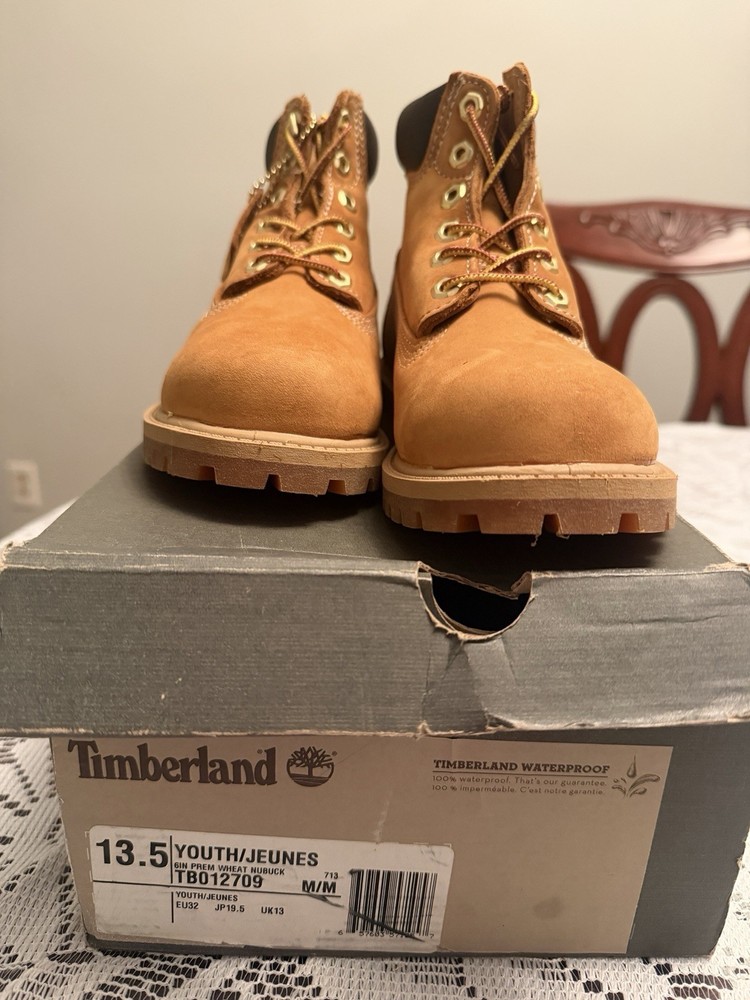 Kids Timberland Construction Size 13.5