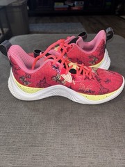 UNDER ARMOUR Curry Flow 10 Unicorn & Butterfly Basketball Shoes GS 6Y