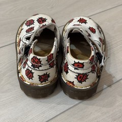 Vintage Dr. Martens Ladybug Shoe England Rare Kids Youth Size 8