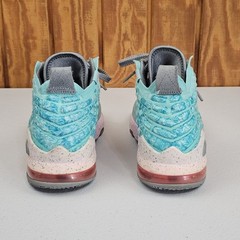 Nike Lebron XVII 17 (GS) South Beach Basketball BQ5594-444 Sz 6.5Y Women’s Sz 8