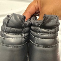 Skechers Skech-Tex Waterproof Kids Boots Black Sneakers 91962L Size 1