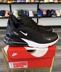 Size 5.5 (GS) – Nike Air Max 270 Black White – 943345-001 Brand New DS
