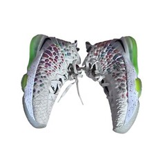 Nike LeBron 17 Air Command Force White Black Multi-Color Size 6.5Y BQ5594-100