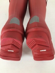 Excellent Hunter Big Kids Original Kid’s Rain Boots, Military Red, K4