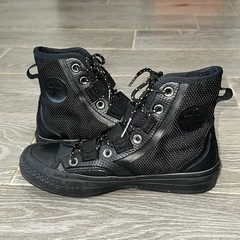 Converse Chuck 70 Tech Hiker High Top Sneakers Triple Black Shoes Kids Youth 5