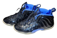 🔥 Nike Little Posite One GS Space Jam Color Black/Blue Size 7 Youth 2018 🔥