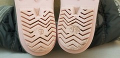 Sz 13 M Kids Totes Evelyn Gray Rain Winter Snow Boots Waterproof Shell Snowflake