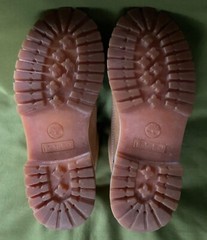 Timberland Chukka Boots Wheat Juniors 5.5M NICE Lugged Sole