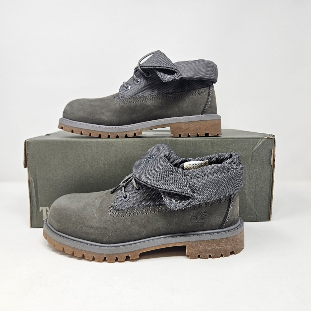 Youth Timberland Roll Top Boots ‚Grey‘ / TB0A16C7 065 / Size 2.5