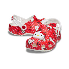 NEW CROCS KIDS Hello Kitty Classic Clogs 210576-90H RED