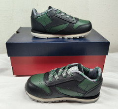 Reebok Harry Potter Slytherin Classic Leather Sneaker Shoes Unisex Youth Sz 6.5