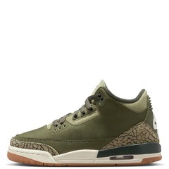 Big Kid’s Jordan 3 Retro Medium Olive/Sequoia (DM0967 202)