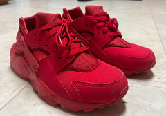 6Y Nike Huarache Run (GS) University red 654275-600