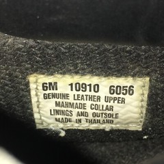 Timberland Boots Youth 6 M 6-Inch Classic Waterproof Combat Black Leather 10910