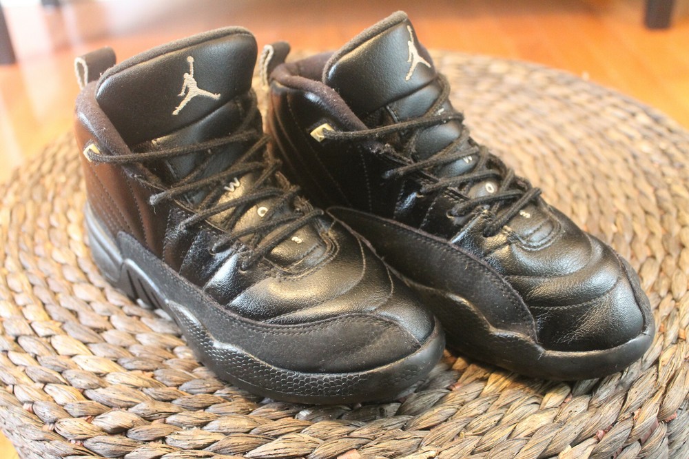 Jordan 12 Retro BP Kids | Black | 1Y | 151186-013 | NOW $89!