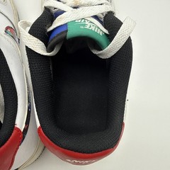 Nike Air Force 1 sz 6.5Y Low White Hyper Crayon blue black red