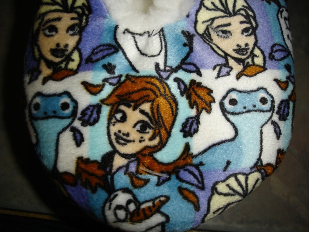 Fuzzy Babba sherpa lined slippers socks – Space Jam, Disney Frozen – choose size