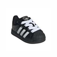 2025 Kid’s adidas Superstar II CF EL Core Black White Shoes JI0213 Unisex 7K 10K