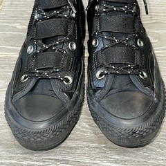 Converse Chuck 70 Tech Hiker High Top Sneakers Triple Black Shoes Kids Youth 5