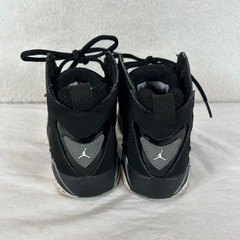 Jordan True Flight Black Grey White High Top Basketball Sneakers Youth 2