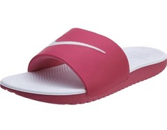 Mike Kawa Slide Vet Pink And White Size 7Y