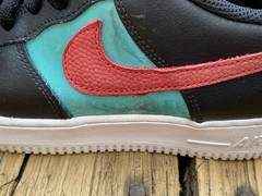 Nike Air Force 1 LV8 EMB WNBA Youth Size 7 Color Bleed Sneakers Shoes Multi Colr