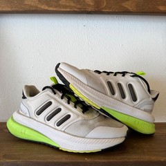Adidas X_PLR Phase Sneakers White Gray Volt Green IF2756 Unisex US 4.5