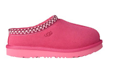 Big Kids UGG Tasman II Slipper – Pink Bloom Suede, Size 6 US [1019066K]