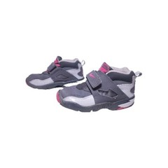 Nike Air Diamond Turf 2 — Youth Size 10c — Pink & Grey Shoes 407913-006