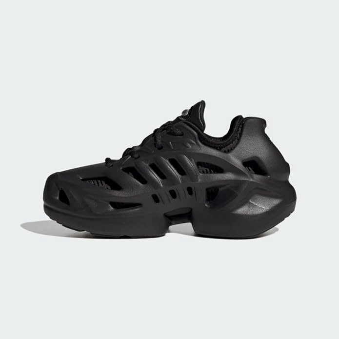 Size 5- Adidas Kids Adifom Climacool Lace Up Sneakers Shoes Casual, Black.