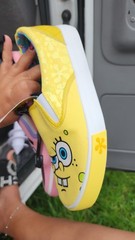 Nickelodeon SpongeBob & Patrick Slip-On Canvas Shoes Unisex Kids US 8